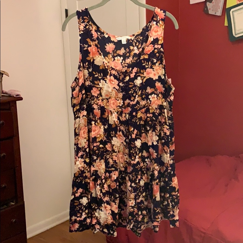 American eagle flower dress